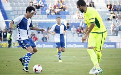 Josu Ozkoidi ahir davant l'Elche